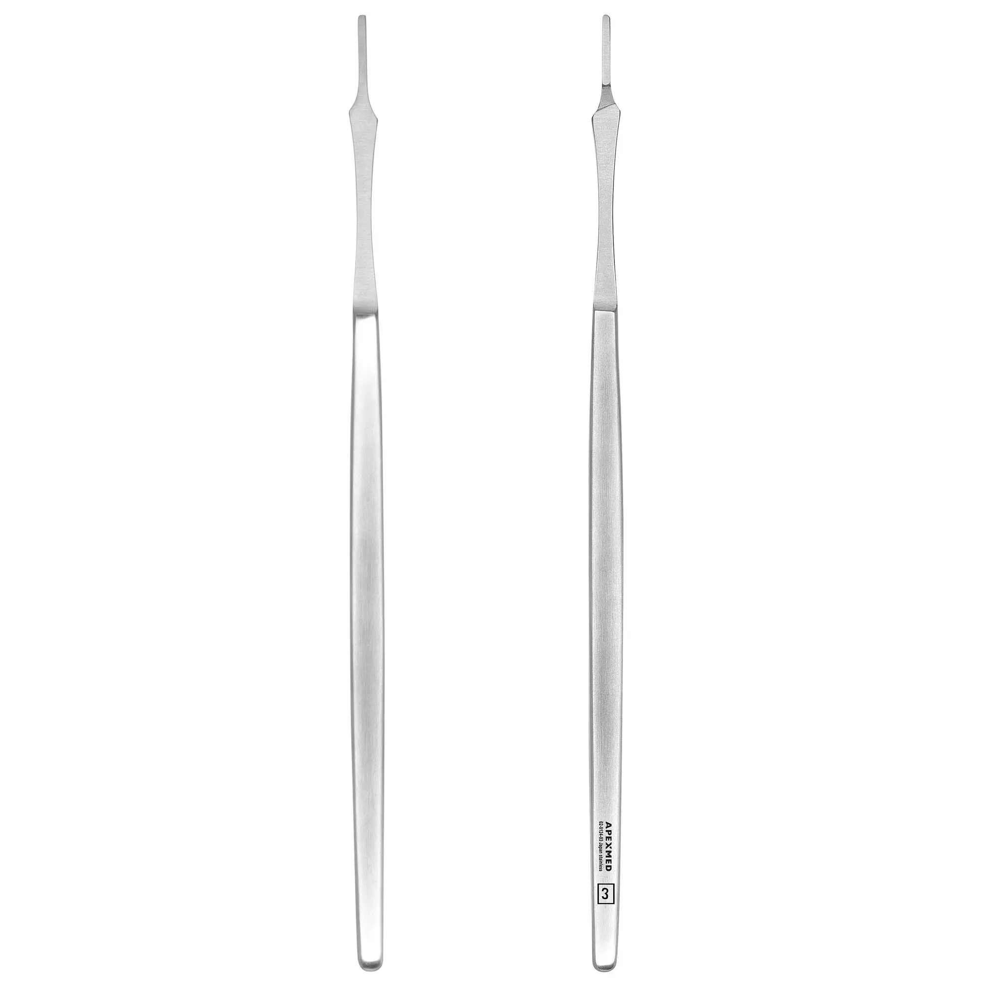 Ручка скальпеля хирургическая Apexmed №3, 215 мм, тонкая четырехграная, удлиненная